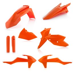 Acerbis Full Plastic Kit Orange, KTM EXC/EXC-F/XC-W 125-500 17-19